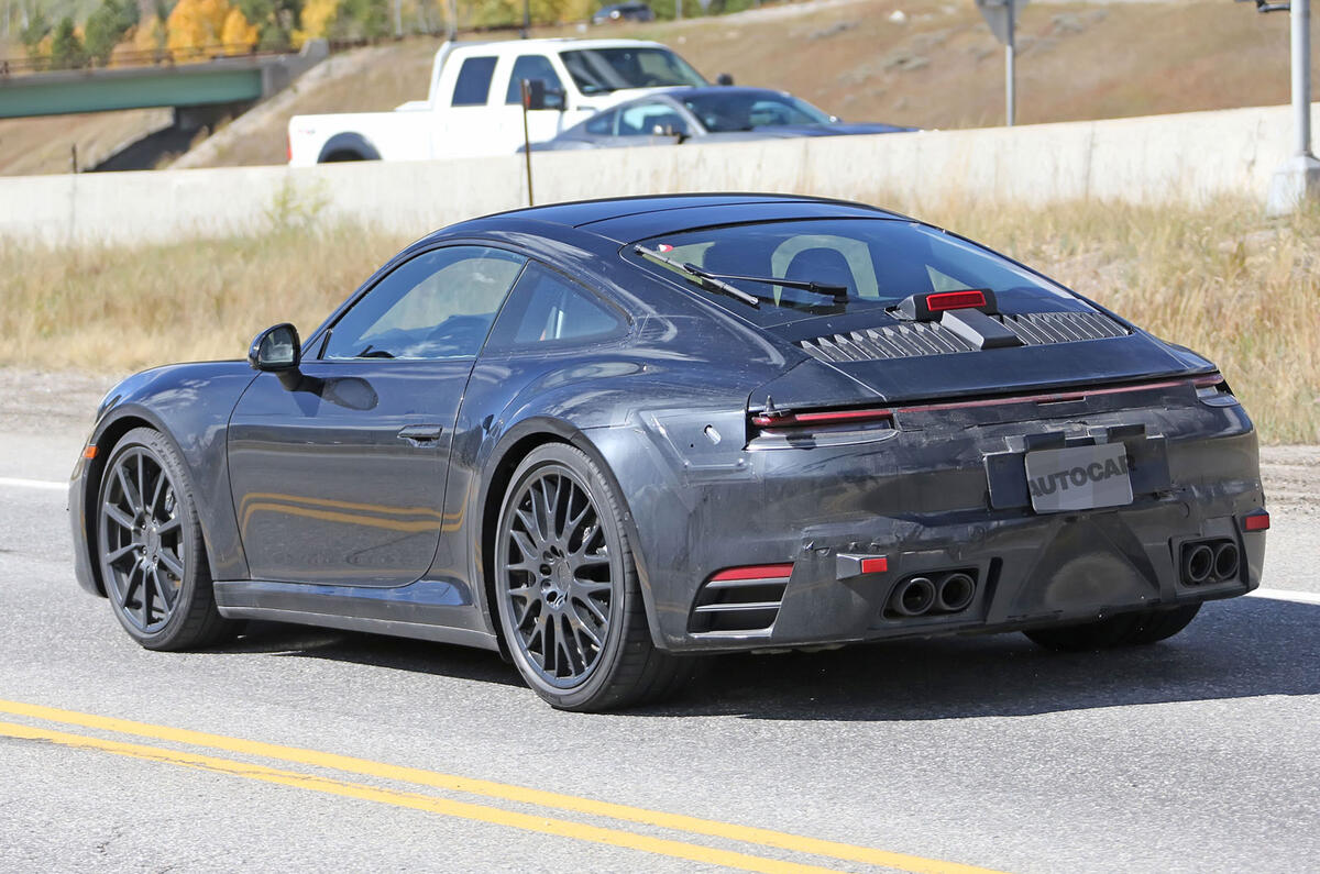 2019 Porsche 911 992 first pictures Autocar