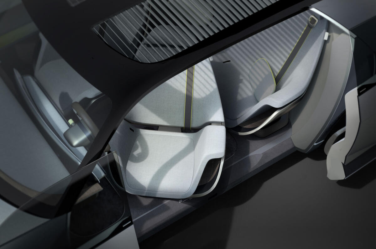 Hyundai 45 concept official reveal - seats rotating