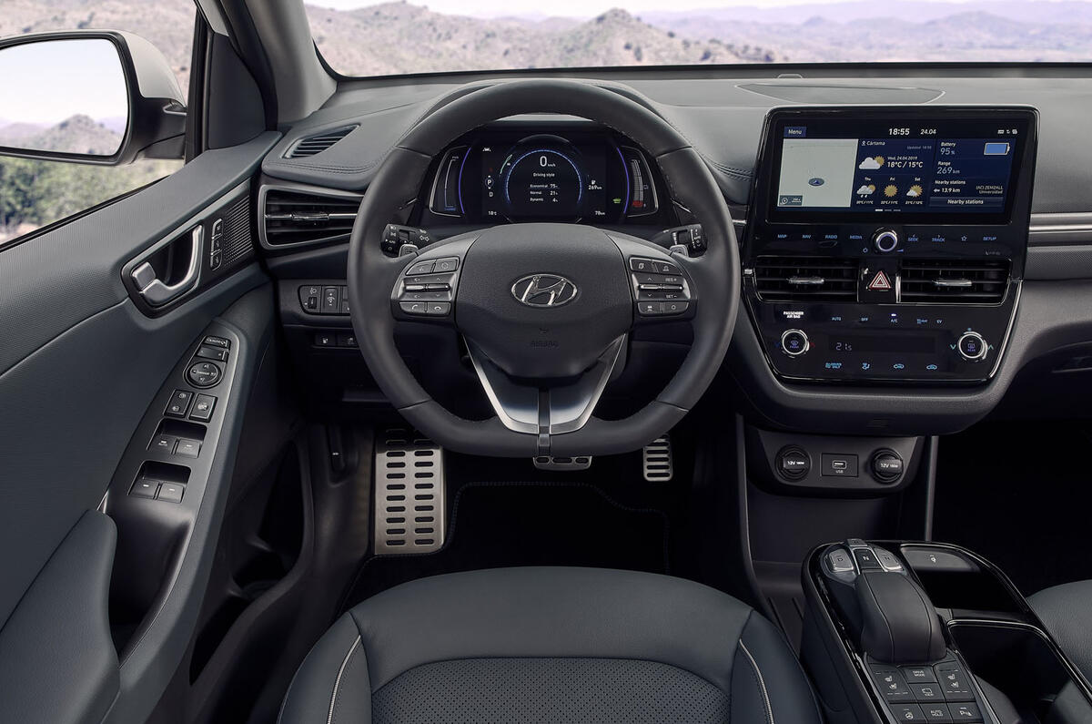 Hyundai Ioniq updated with more EV range and new kit Autocar