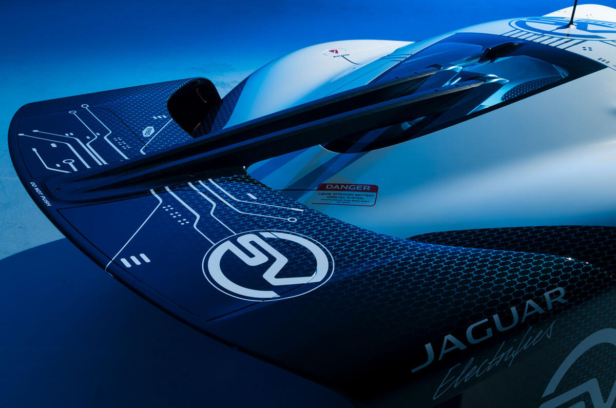 Jaguar Vision GT Concept Gran Turismo - studio static wing