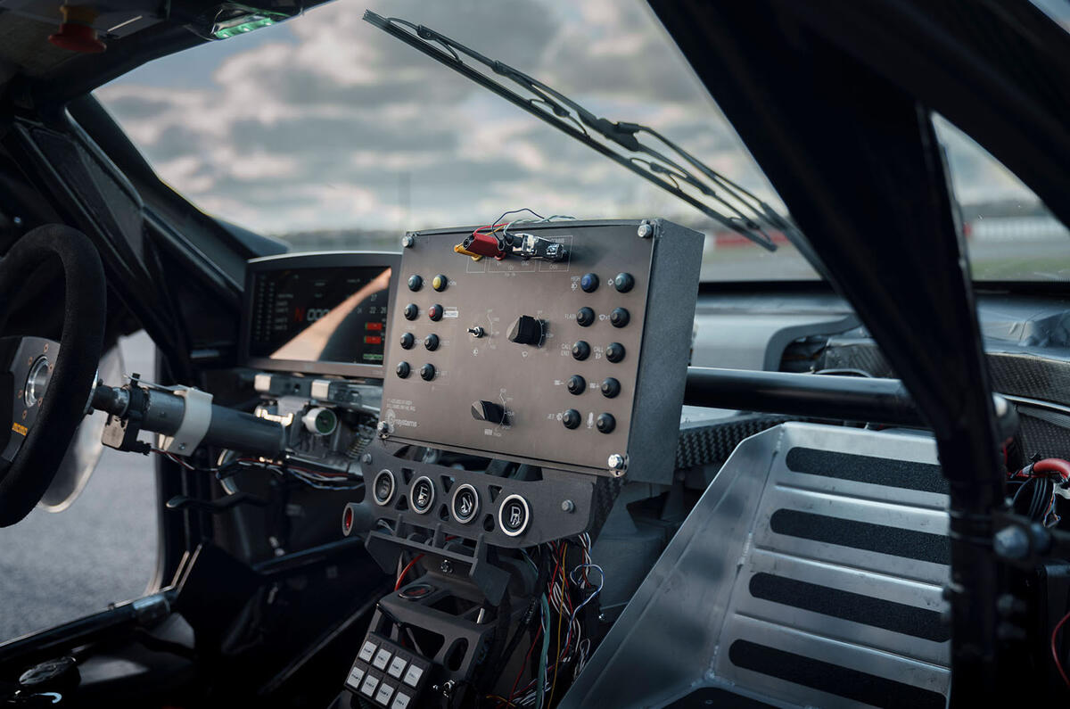 92 Lotus Evija 2021 track drive instruments