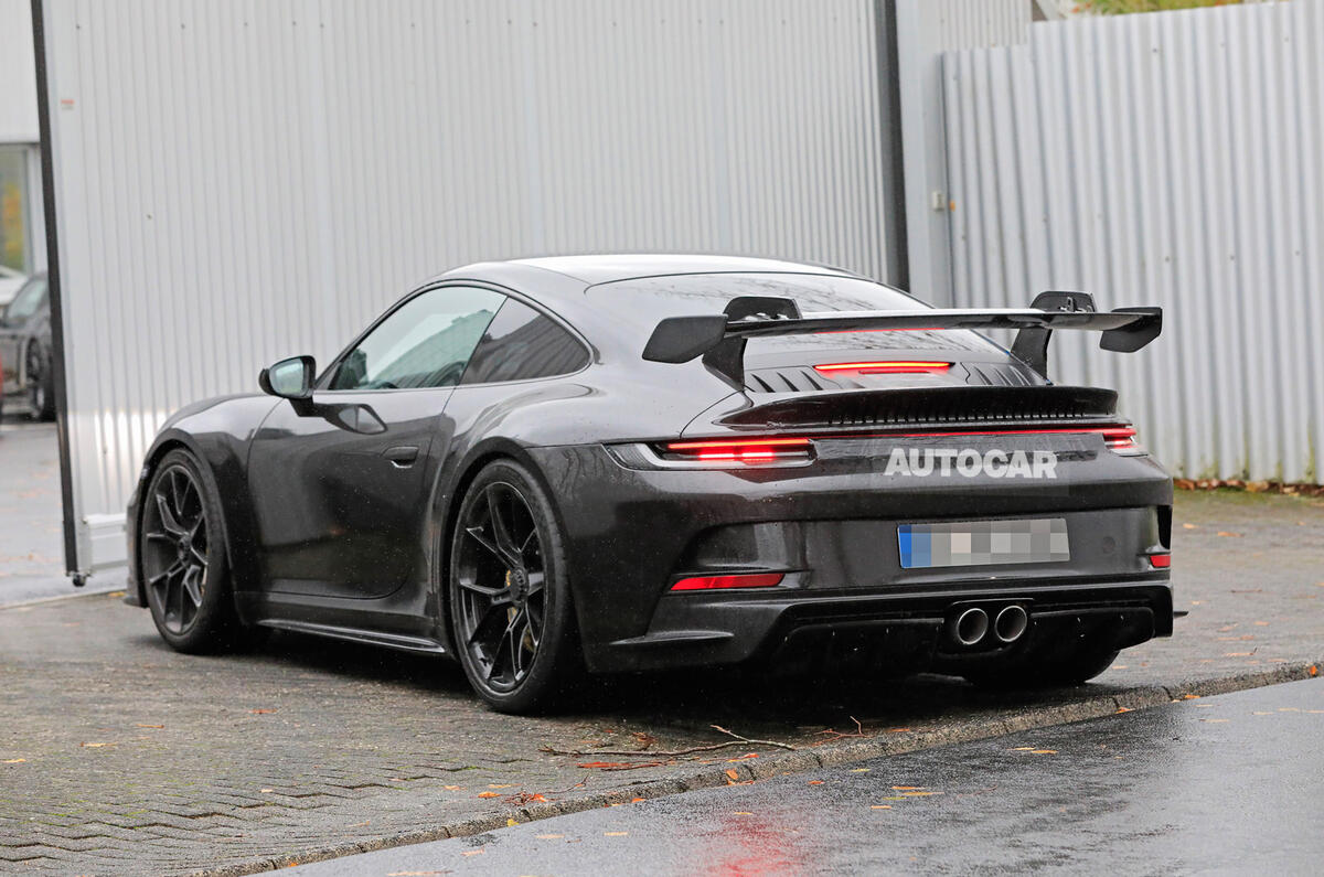 2021 Porsche 911 GT3 seen in near-production guise | Autocar