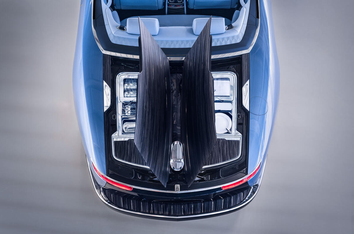 92 Rolls Royce Boat Tail 2021 official reveal hosting suite