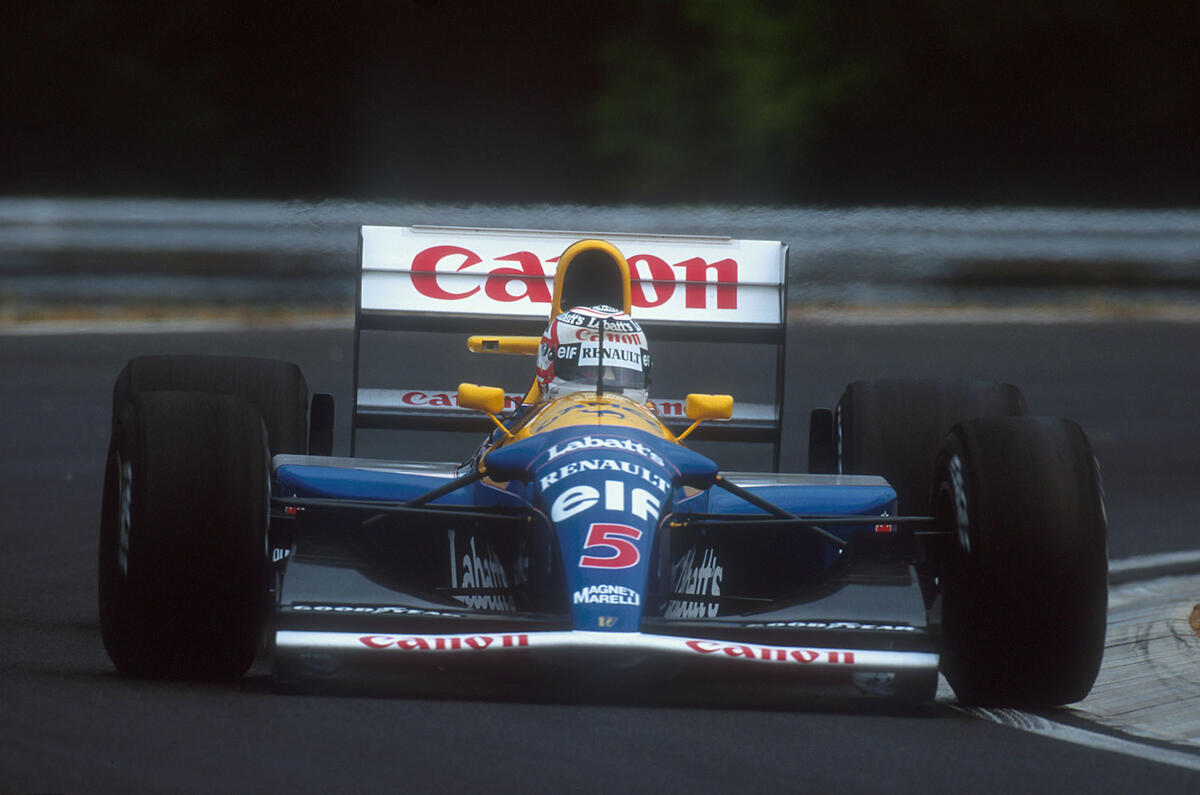 On This Day In 1992 Nigel Mansell Wins His First Formula 1