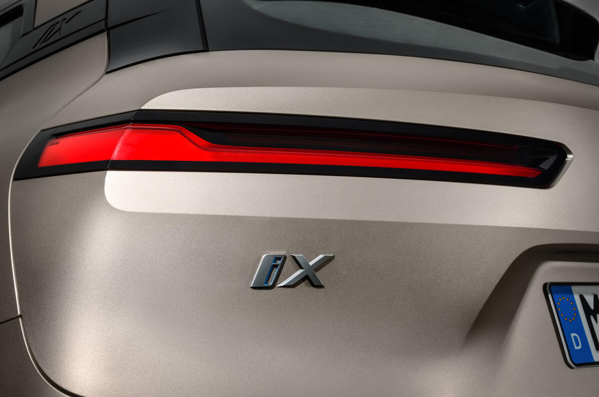BMW iNext official images - rear lights