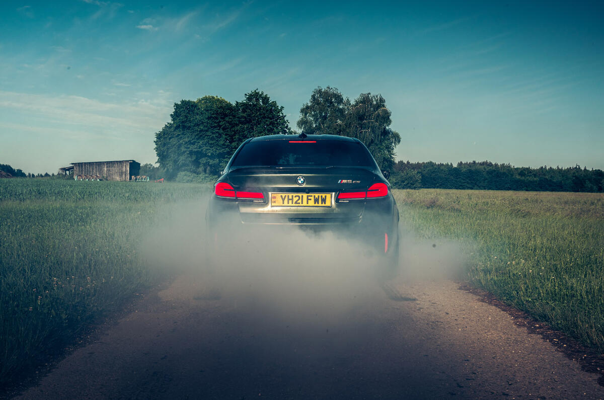 93 bmw m5 cs burnout