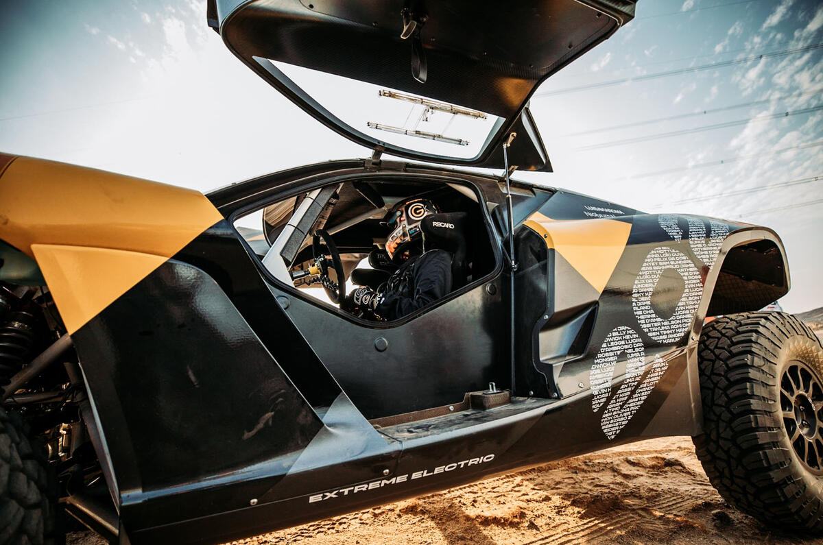 Extreme E Alejandro Agag interview - cockpit