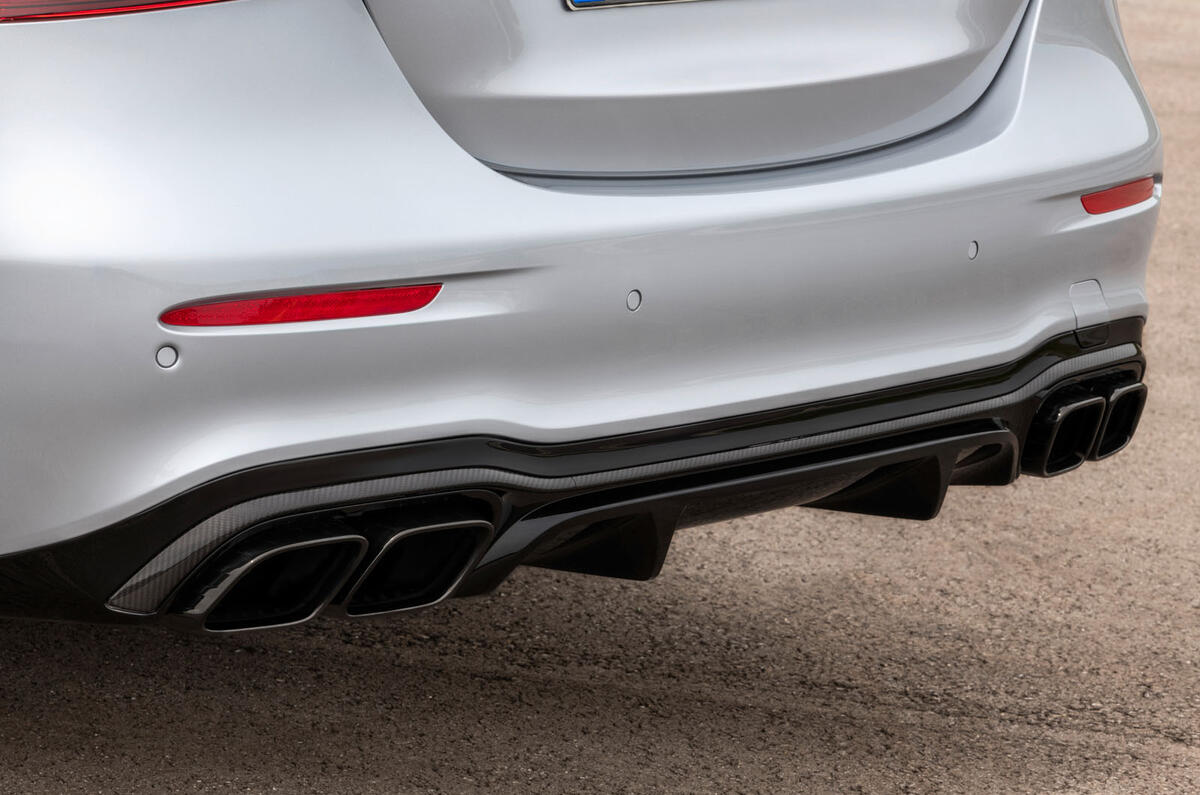 2020 Mercedes-AMG E63 facelift - saloon exhausts