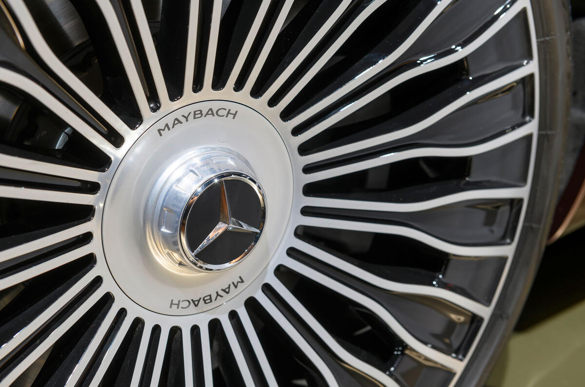 2021 Mercedes-Maybach S-Class official images - alloy wheels