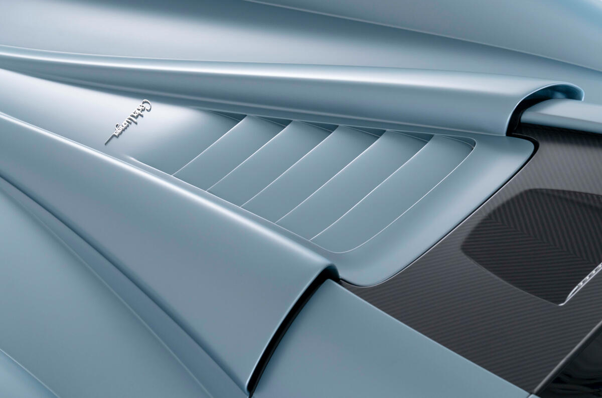 93 pagani huayra codalunga engine cover