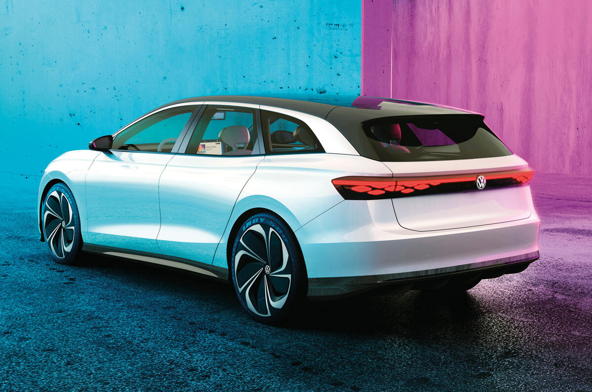 Volkswagen ID Vizzion estate concept - rear