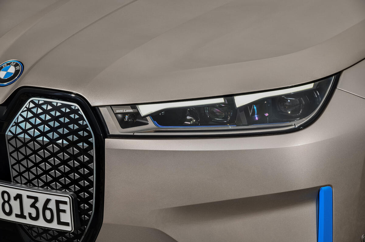 BMW iNext official images - headlights