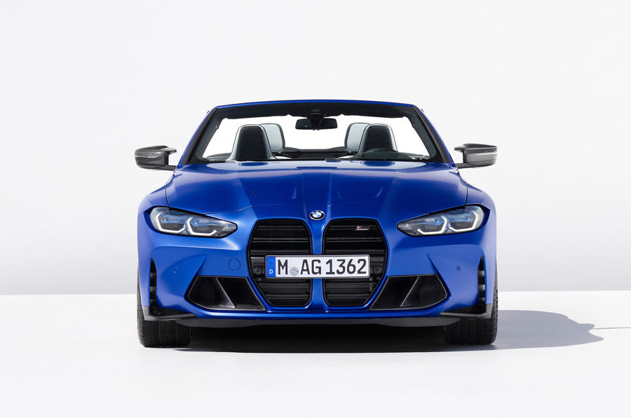 94 BMW M4 Convertible 2021 official reveal nose