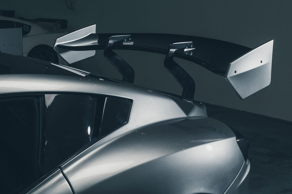 Ginetta supercar reveal exclusive pictures - rear wing