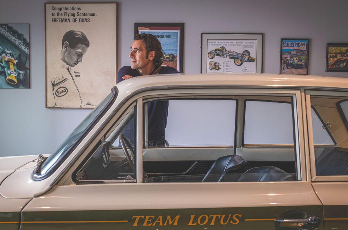 Jim Clark Museum preview day - Franchitti