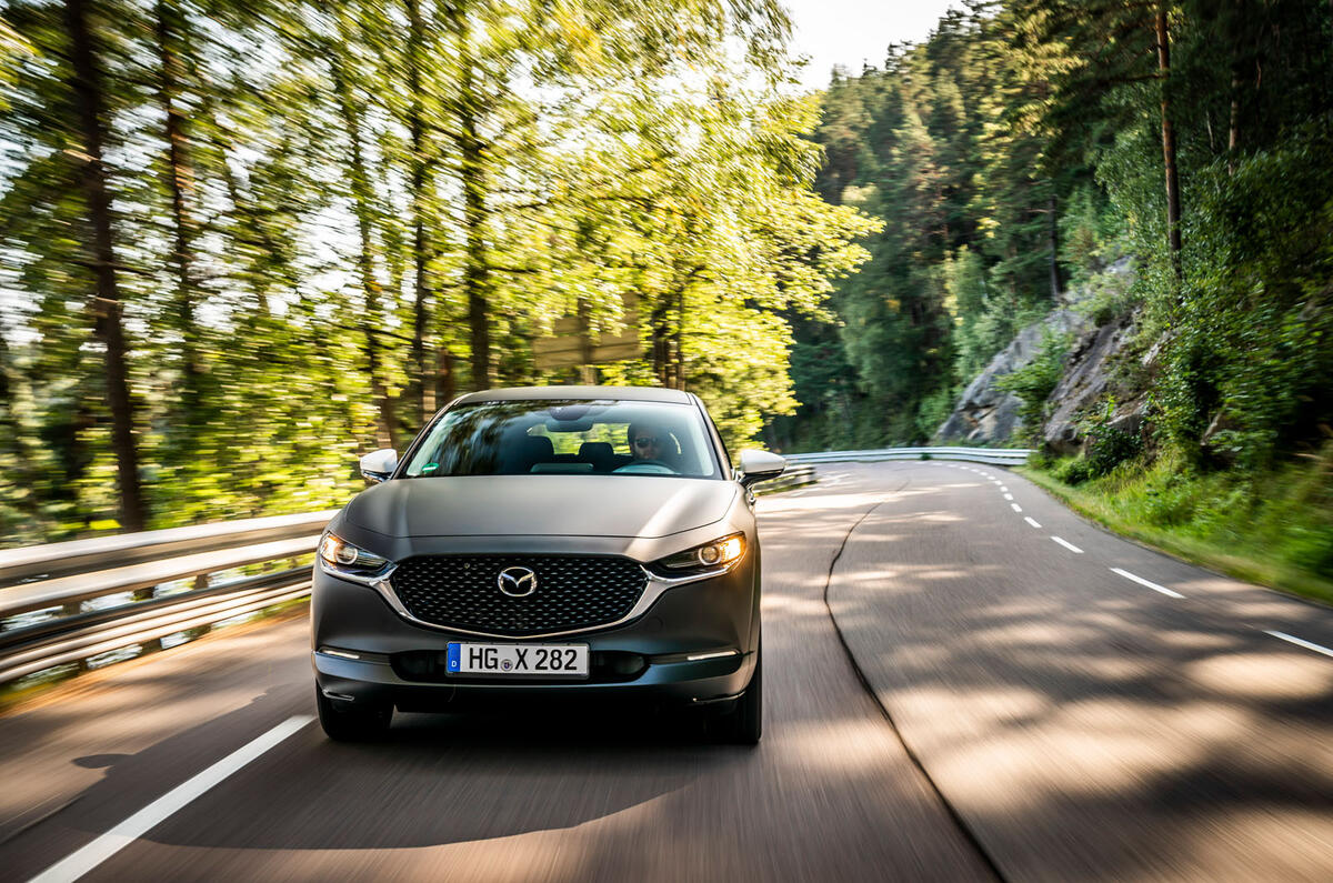 Mazda e-TPV prototype 2019 first drive review - on the road nose