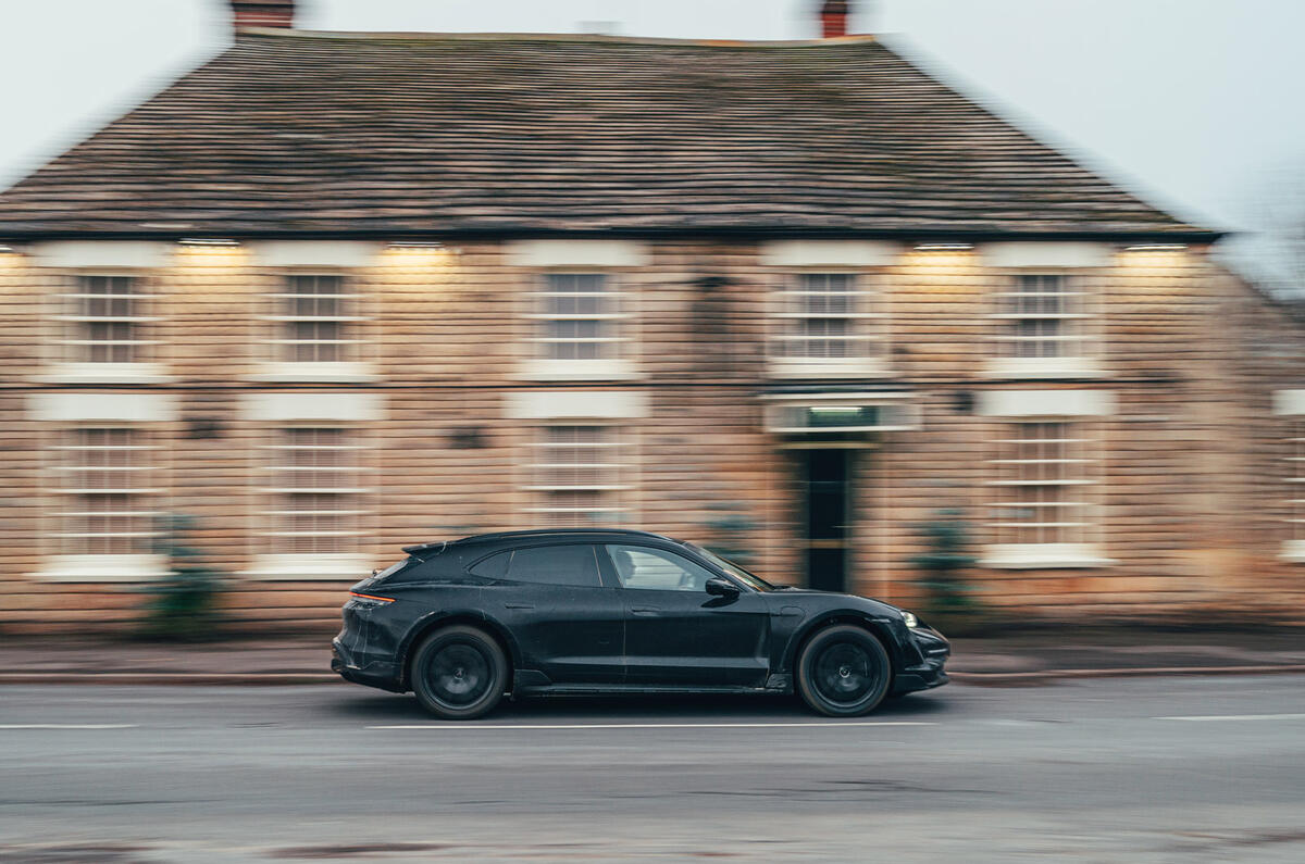 First drive 2021 Porsche Taycan Cross Turismo prototype review Autocar