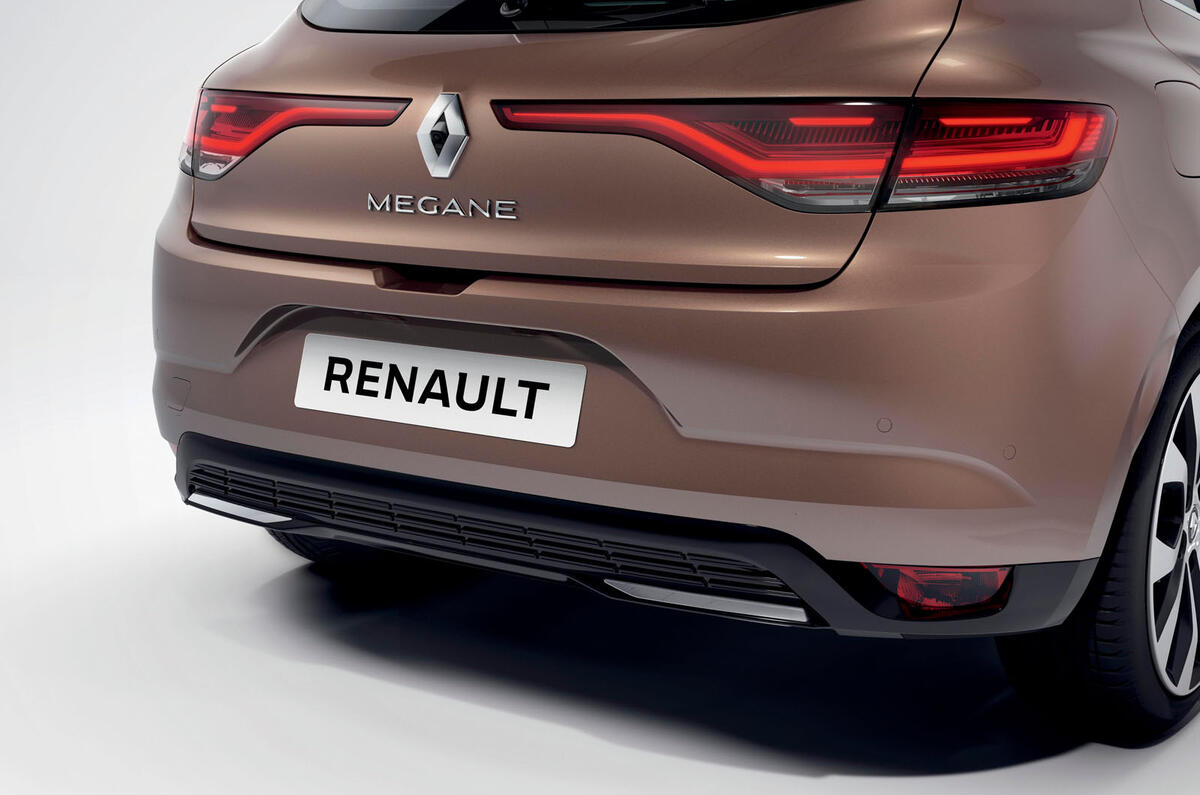 Renault megane 2020 refresh - rear bumper