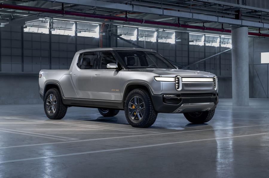 Rivian R1T official reveal - static front