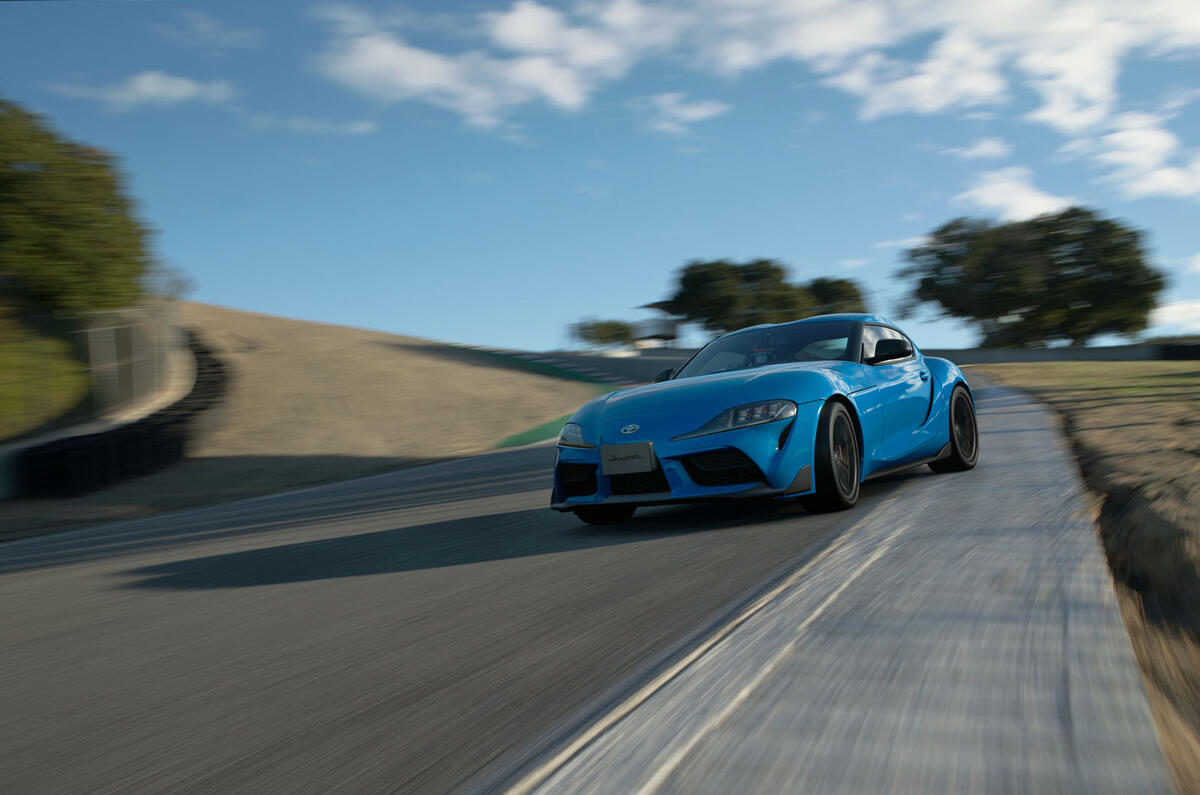 Inside Track Testing The New Toyota Supra On A Playstation Autocar