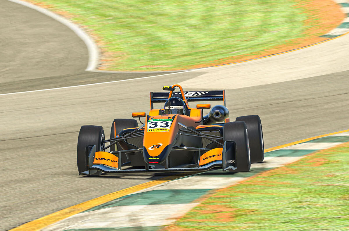 VCO proSIM racing series preseason - Verstappen