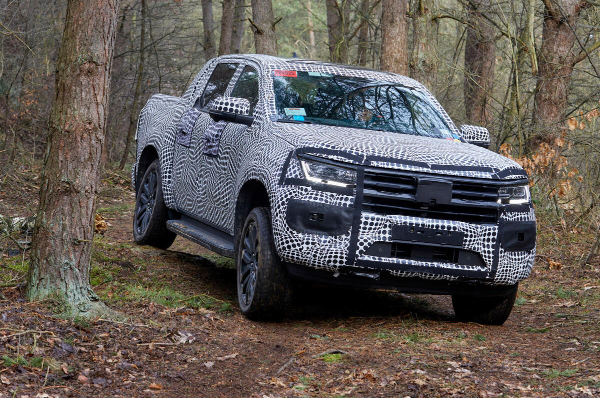 94 Volkswagen Amarok prototype action trees