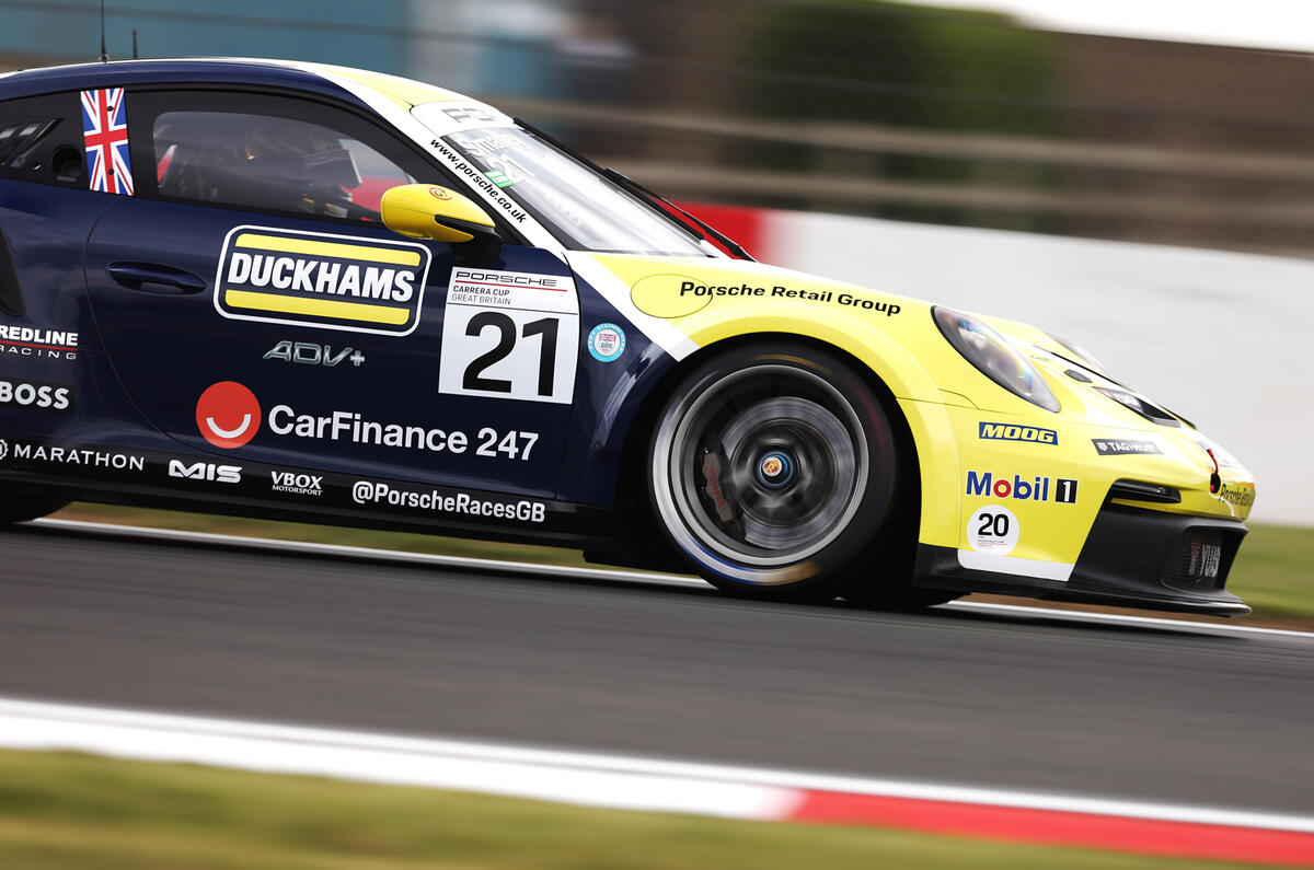 95 adam smalley porsche 911 gt3 cup close up