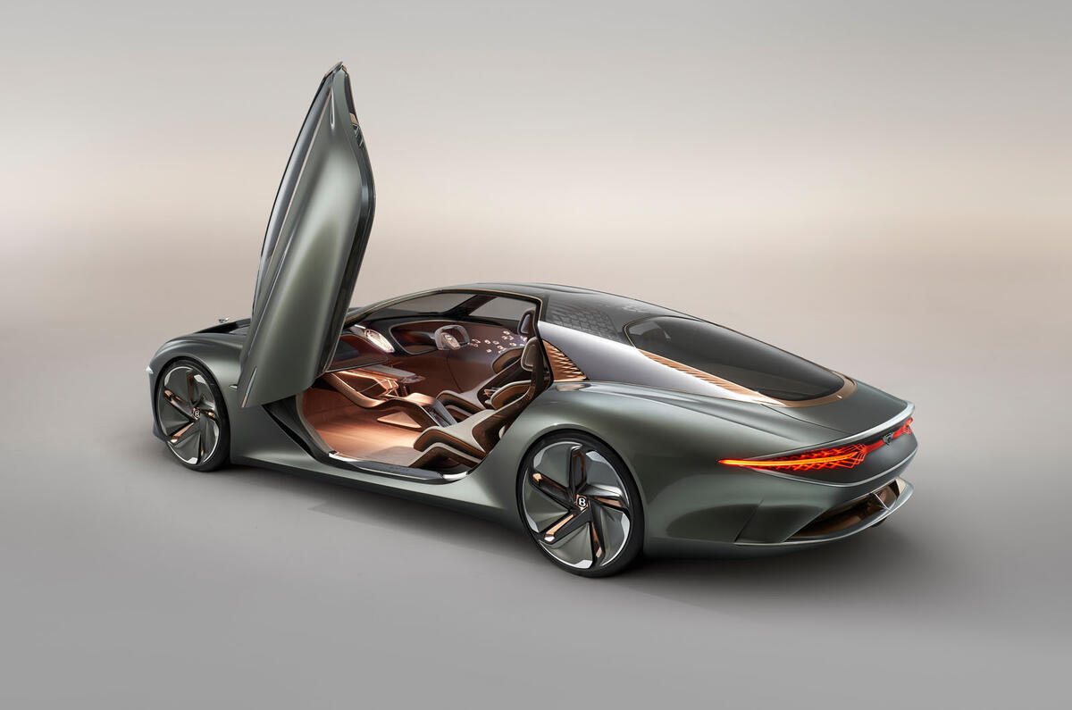 Bentley EXP 100 GT Concept official images - doors