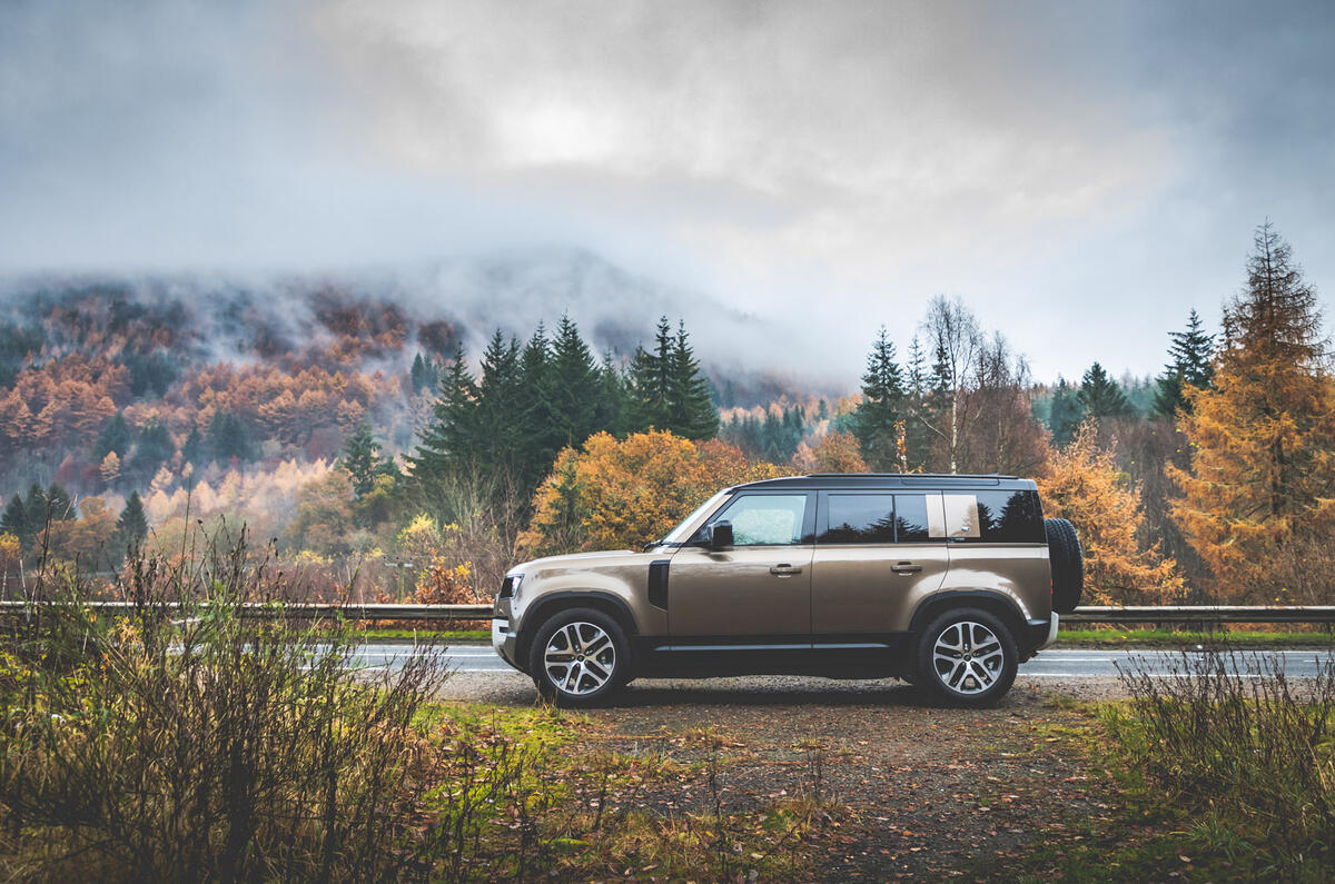Christmas road trip Defender