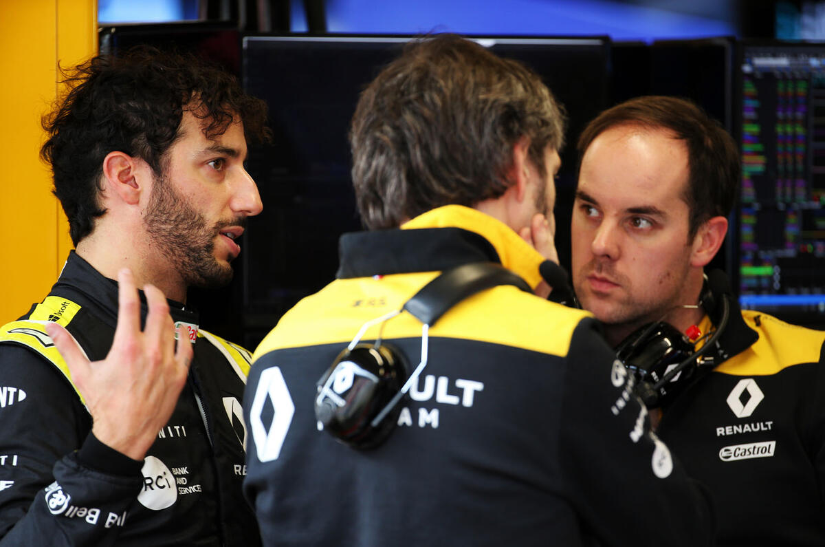 Daniel Ricciardo interview - Renault talking