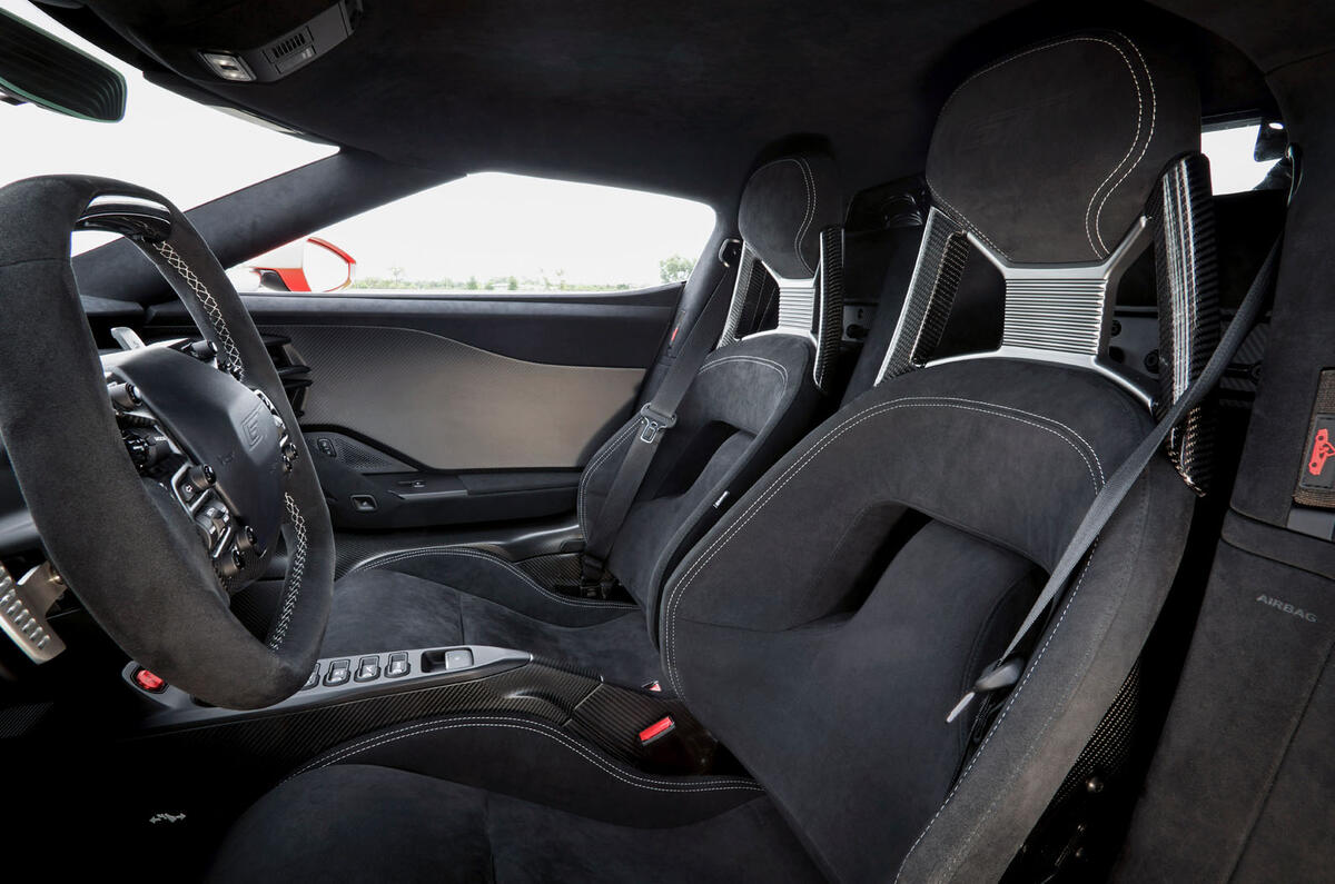 Ford GT Carbon Series officially revealed - cabin