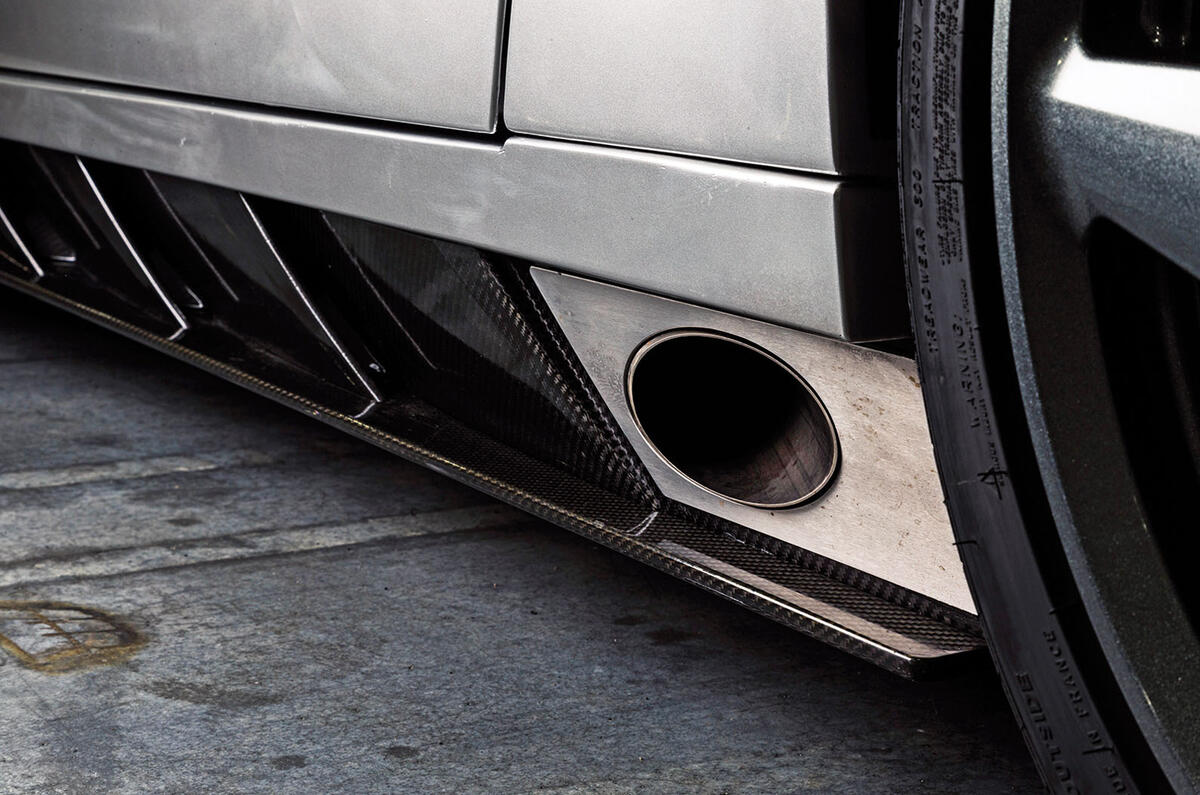 Ginetta supercar reveal exclusive pictures - exhaust