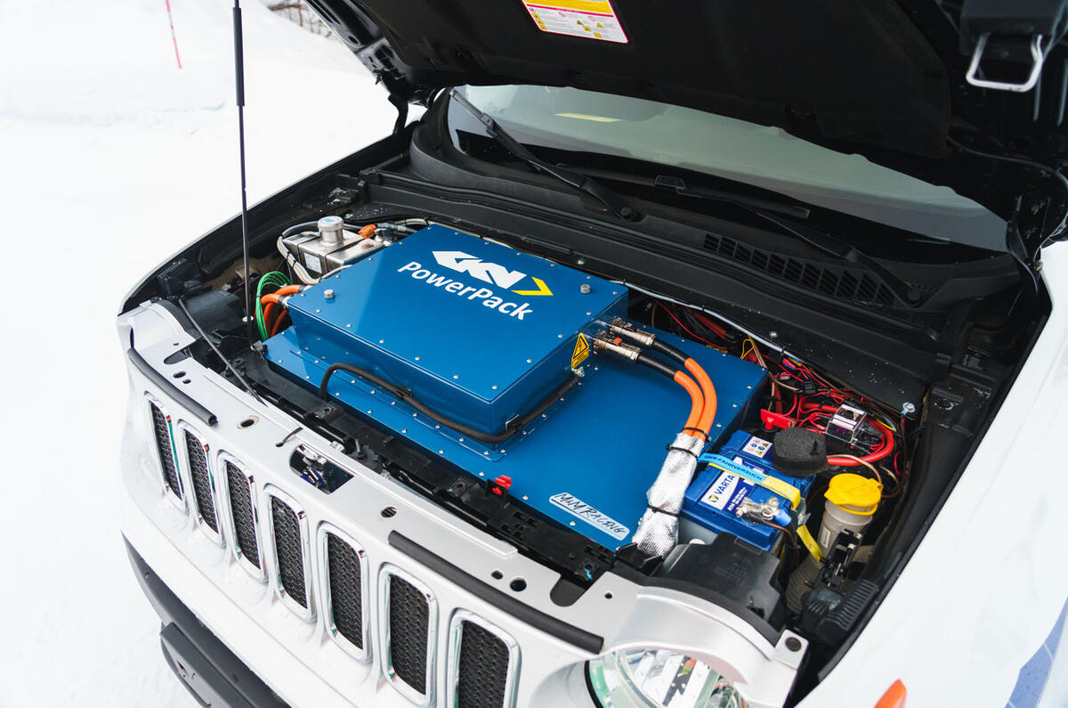 First drive GKN Jeep Renegade eAWD BEV prototype Autocar