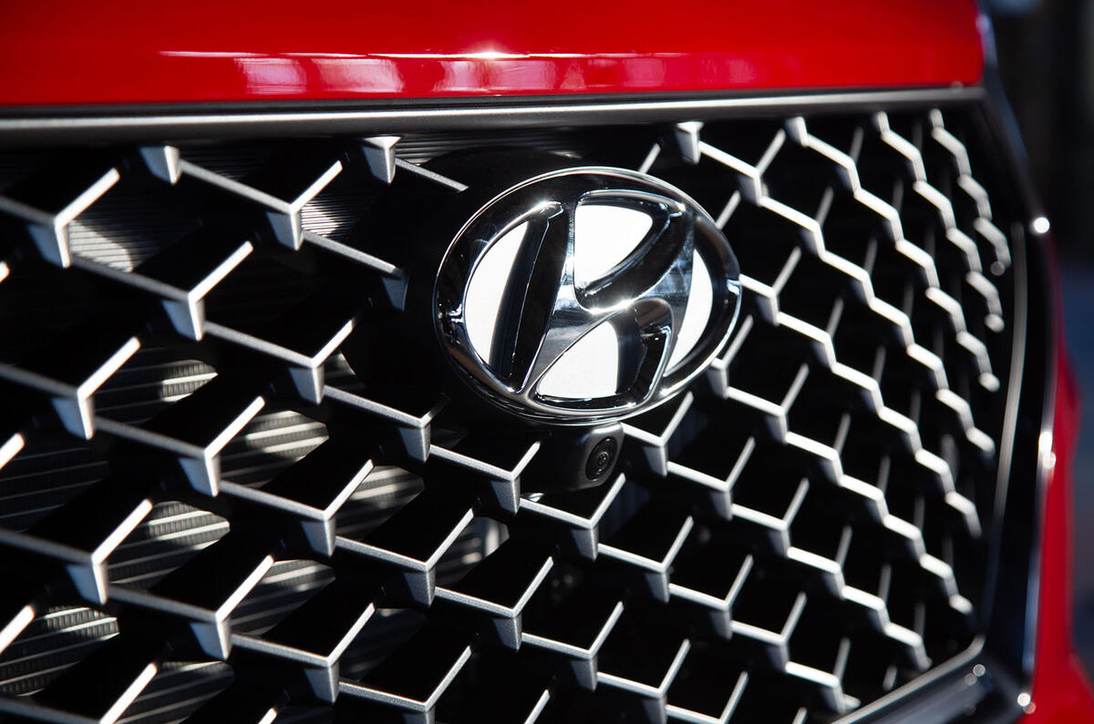 Hyundai Tucson N Line 2019 reveal - front grille