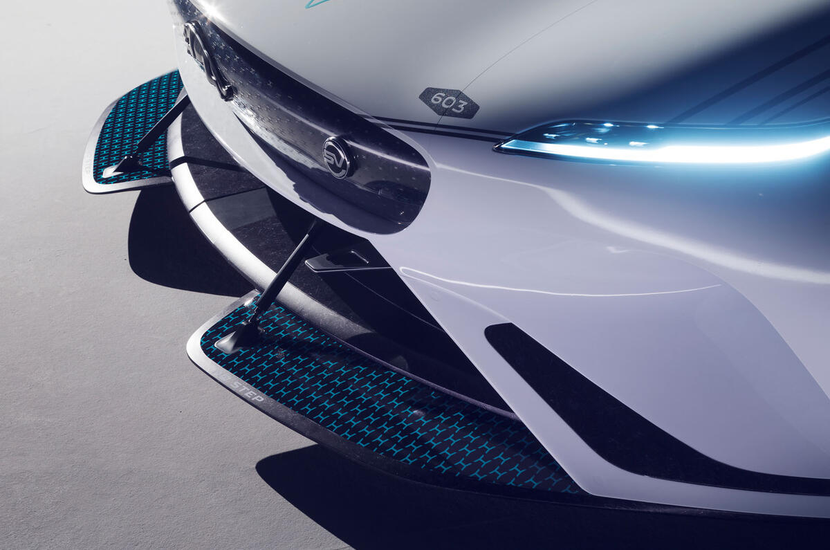 Jaguar Vision GT Concept Gran Turismo - studio static nose