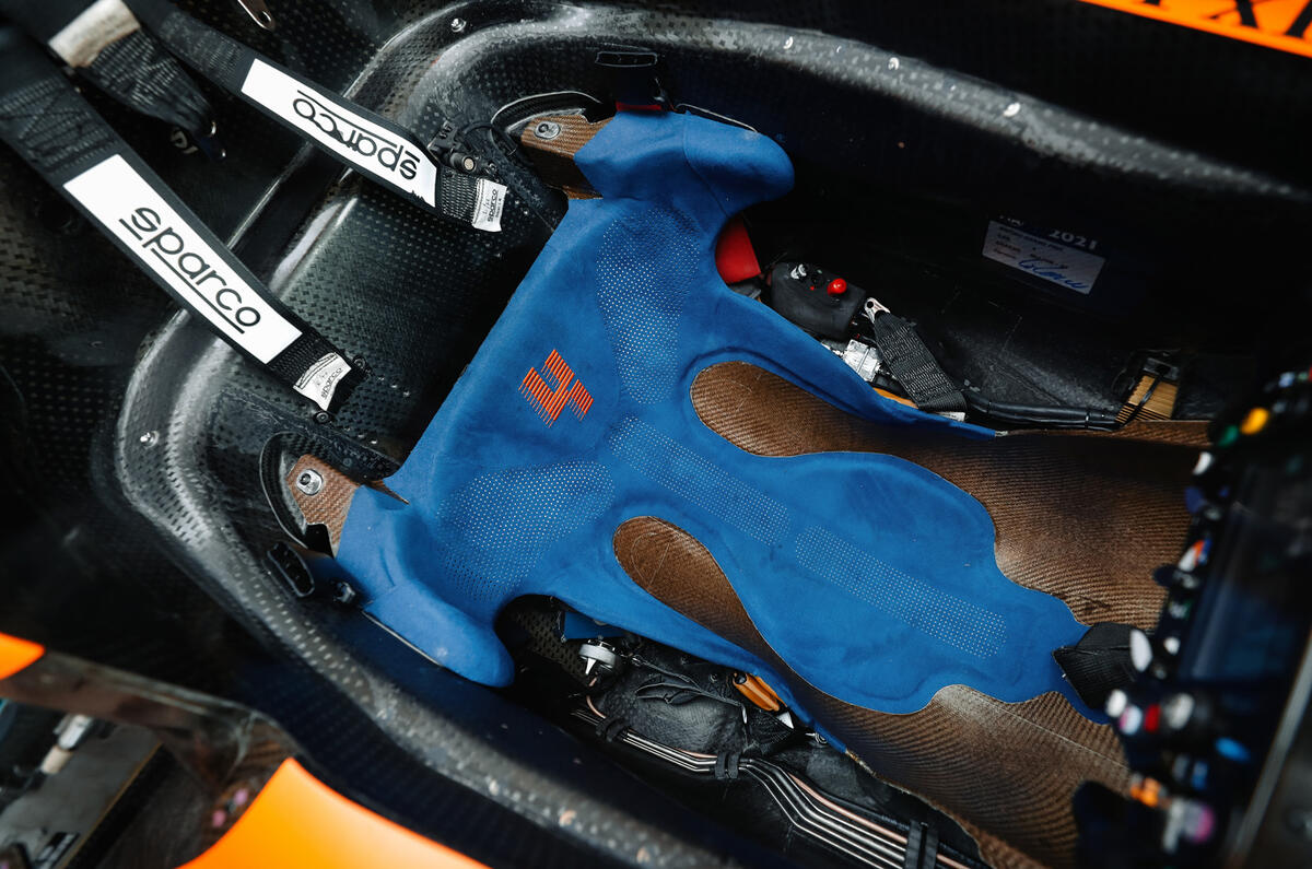The seats helping McLaren F1 reduce its environmental impact Autocar