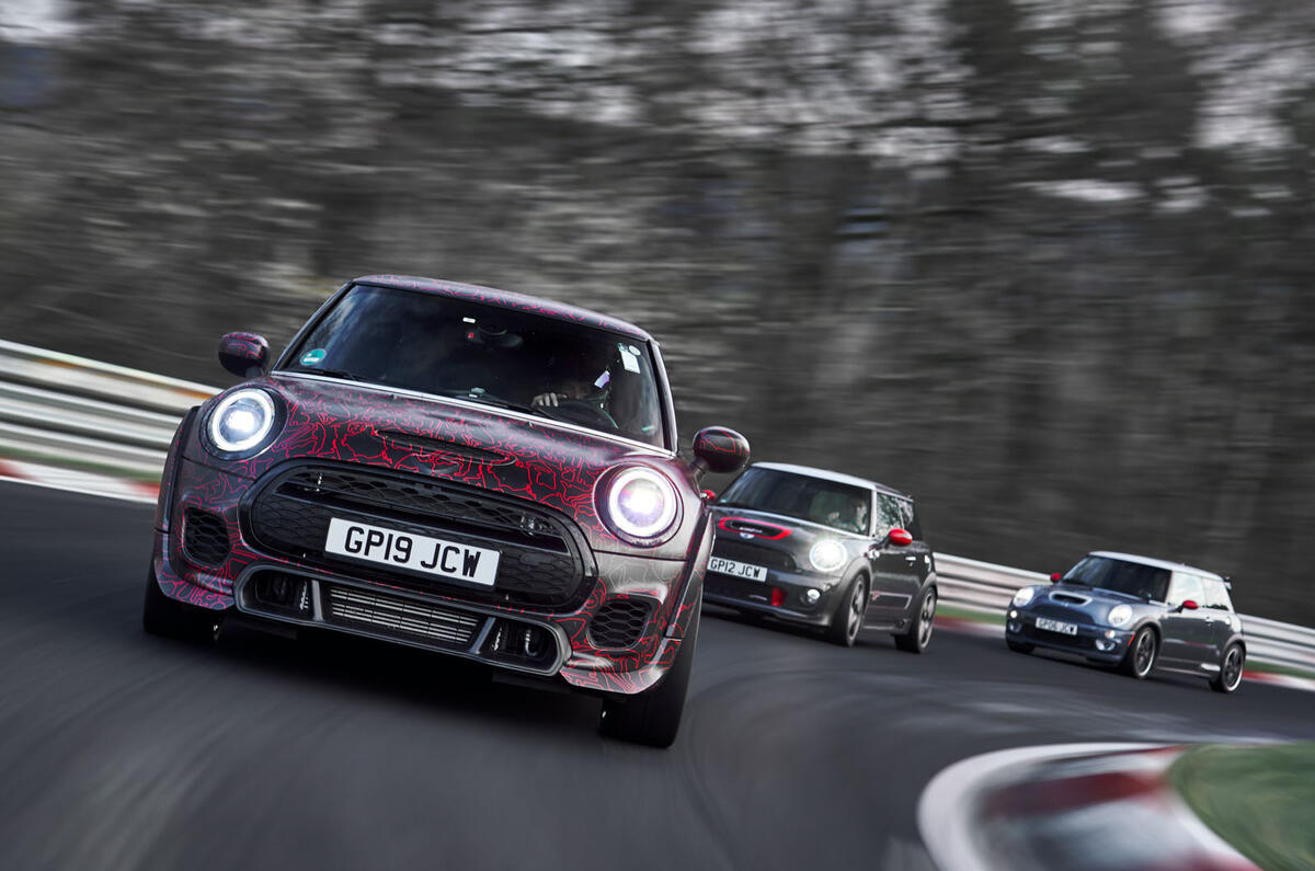 Mini John Cooper Works Gp Prototype Takes On Goodwood Hill