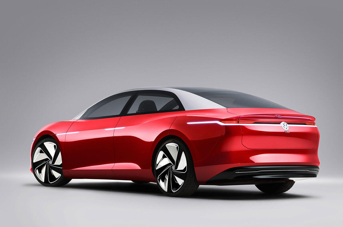 Volkswagen ID Vizzion concept - rear quarters