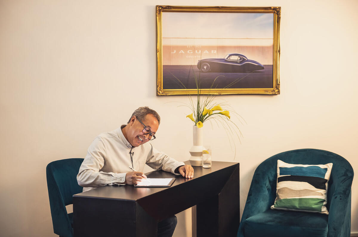 Julian Thomson interview - desk