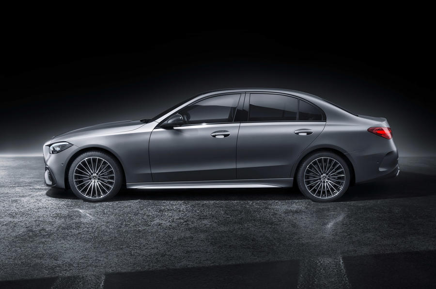 96 mercedes benz c class 2021 official images studio static side