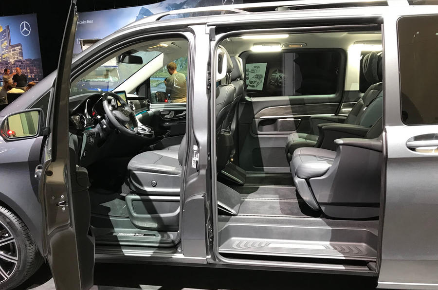 New 2019 Mercedes Benz V Class Mpv Gains More Power Autocar