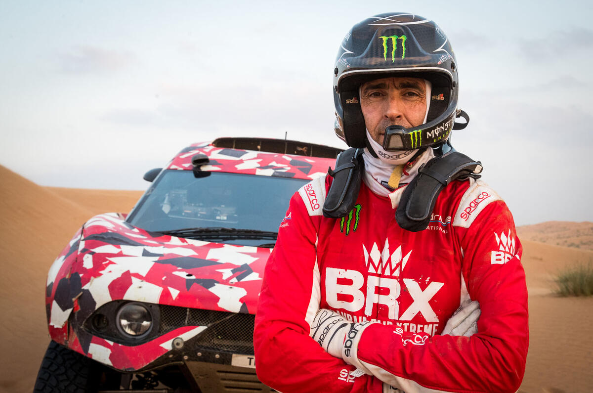 Prodrive BRX T1 in the desert - Loeb