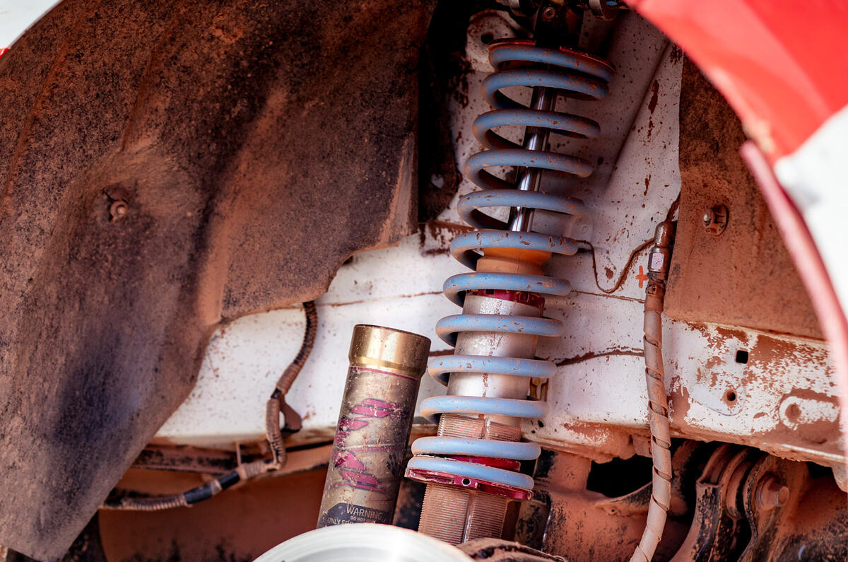 96 Toyota GR Yaris Iberian cup suspension