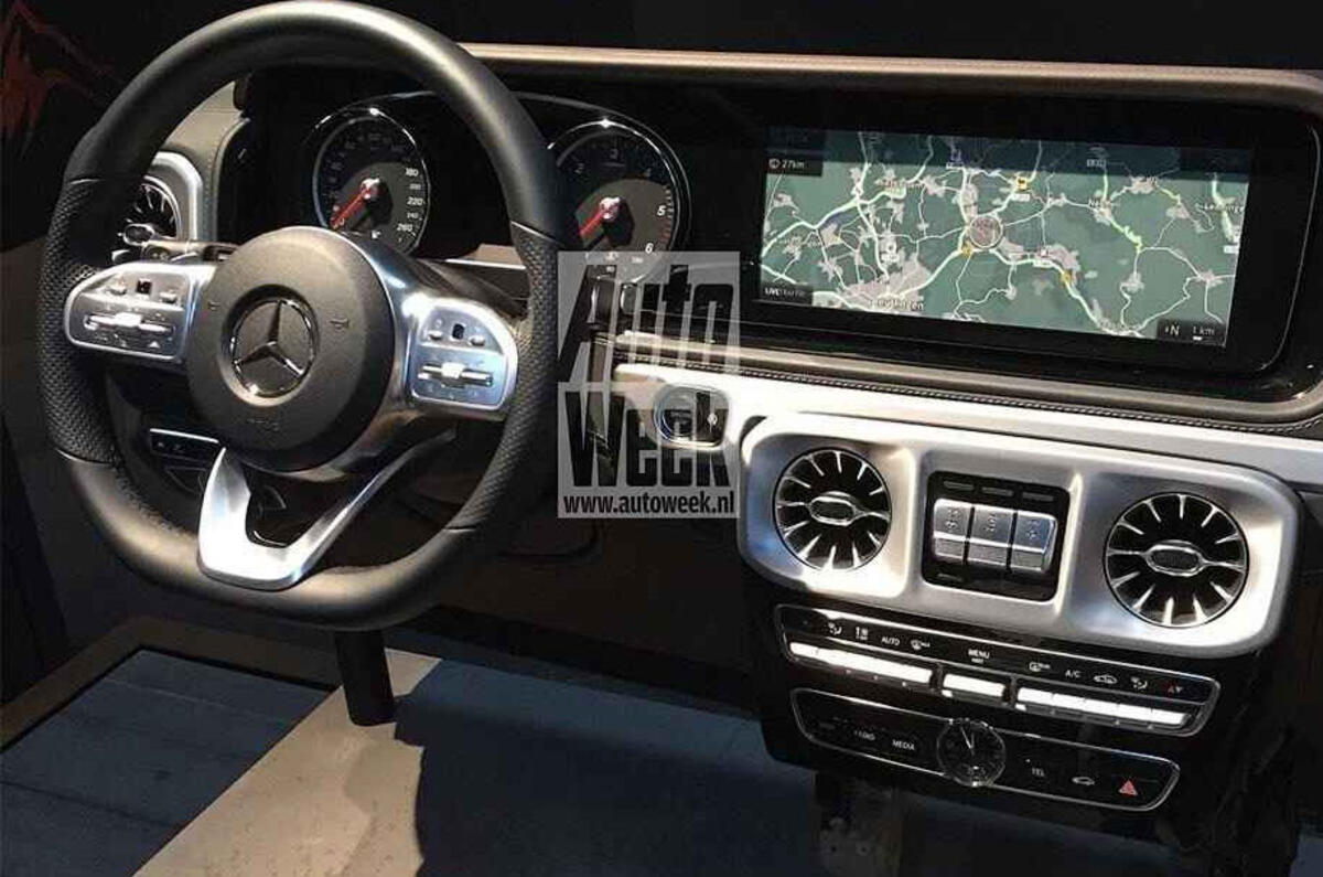 2018 Mercedes Benz G Class Leaks Ahead Of Detroit Motor Show Debut Autocar