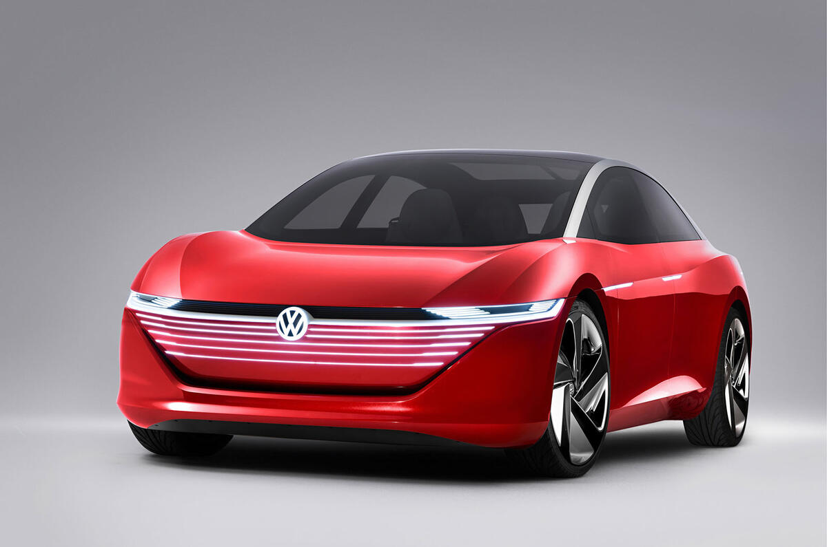 Volkswagen ID Vizzion concept - nose
