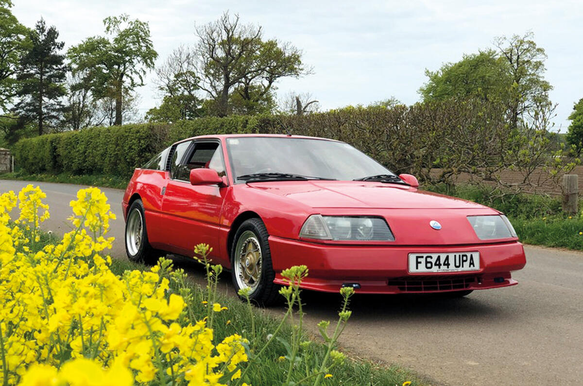 97 alpine gta front quarter