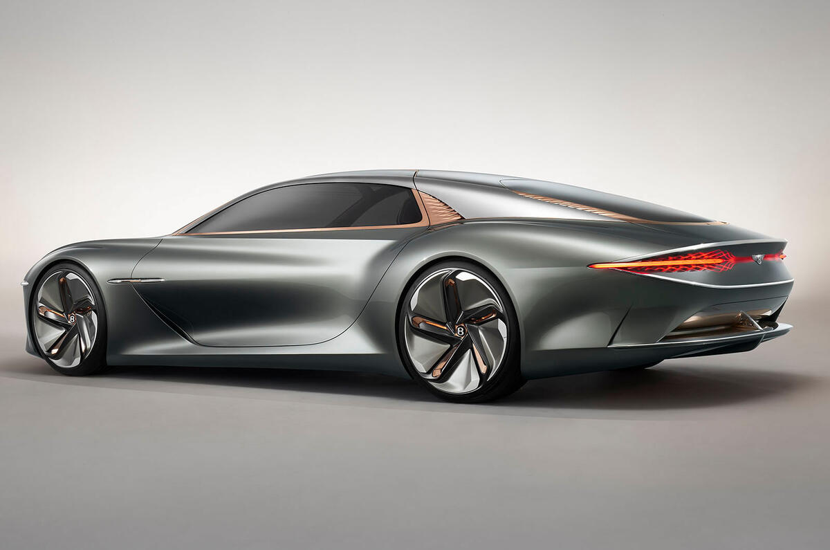 Bentley EXP 100 GT Concept official images - hero rear