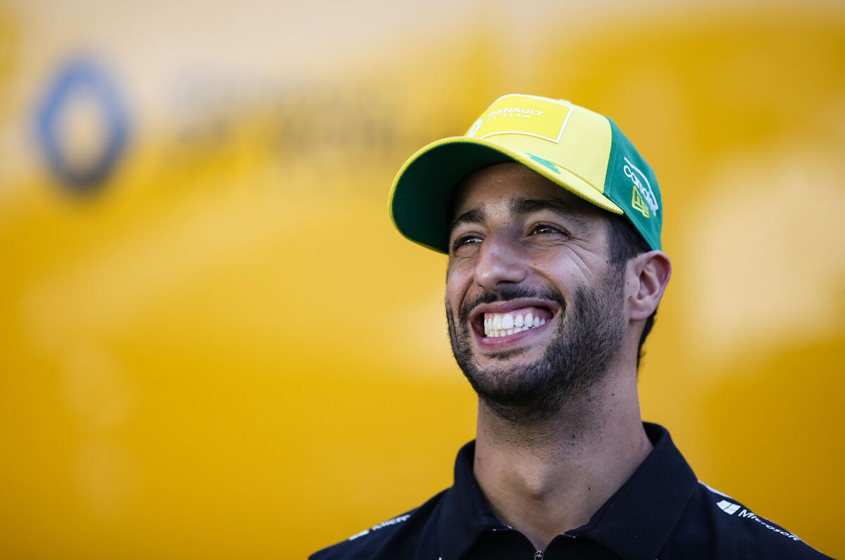 Daniel Ricciardo interview - at Renault