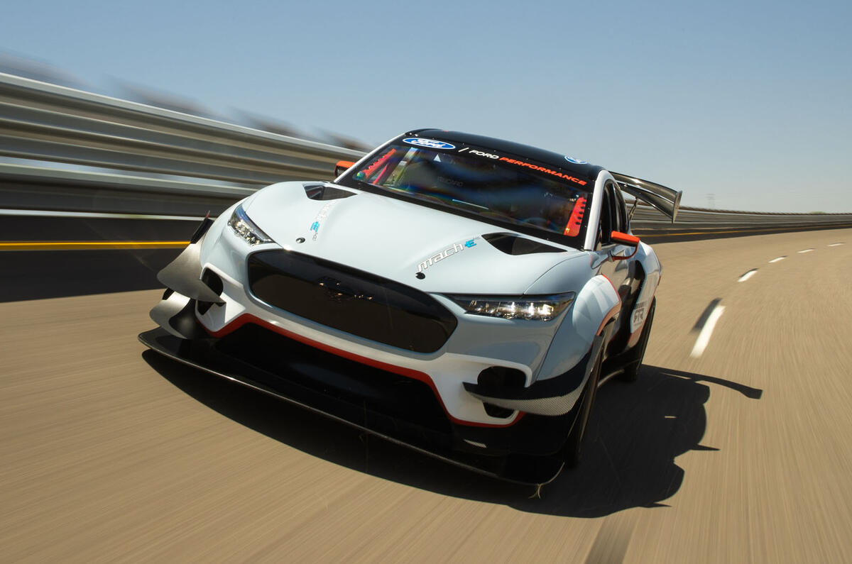 Ford Unveils One Off Hot Mustang Mach E With Seven Motors And 1399bhp Autocar