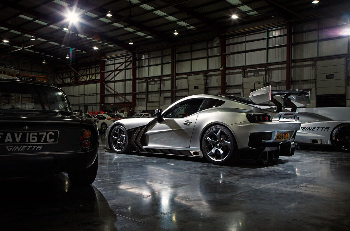 Ginetta supercar reveal exclusive pictures - rear